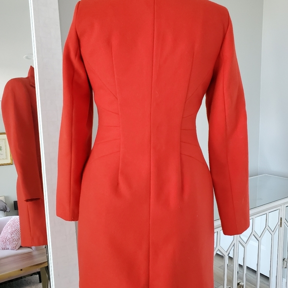 Orange Coat Size S - Picture 4 of 8